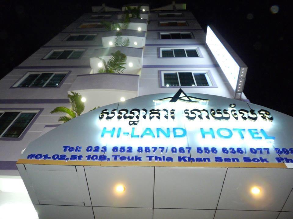 Hi Land Hotel Phnom Penh Bagian luar foto